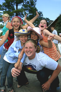 20080716230t Campers piled on top of their cabin counselor