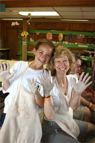 20090724297t Getting our hands dirty in pottery