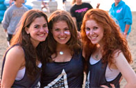Three close friends at Point O'Pines