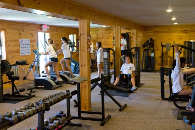 201007312844 The interior of the fitness center