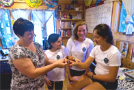 201008165920 A registered nurse applies a bandage