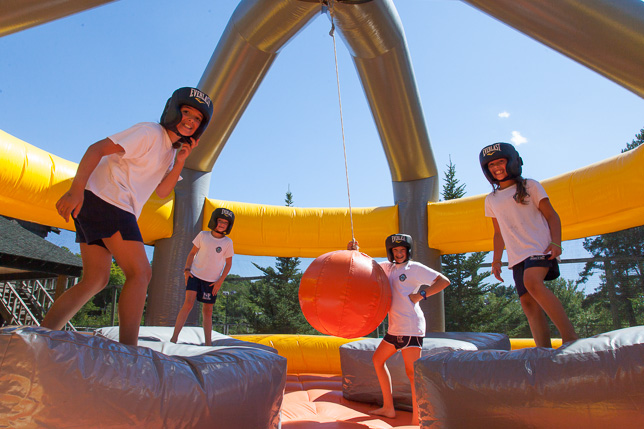 Campers play at our Carnival