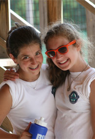 Two close friends at Point O'Pines